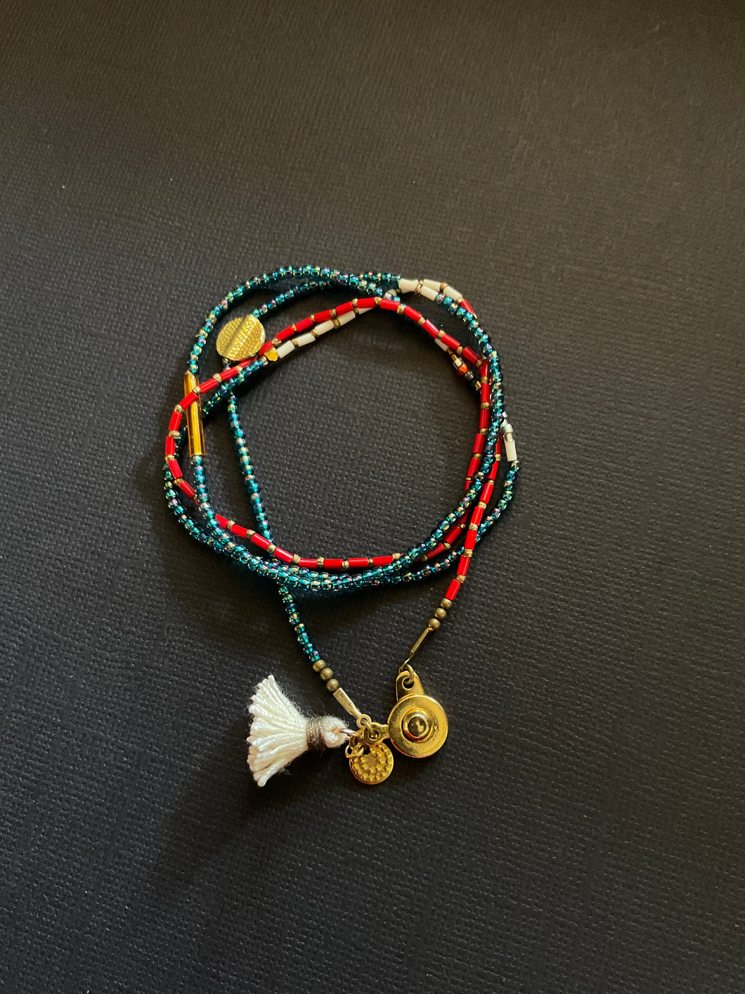 Simple Beaded Necklace 2439