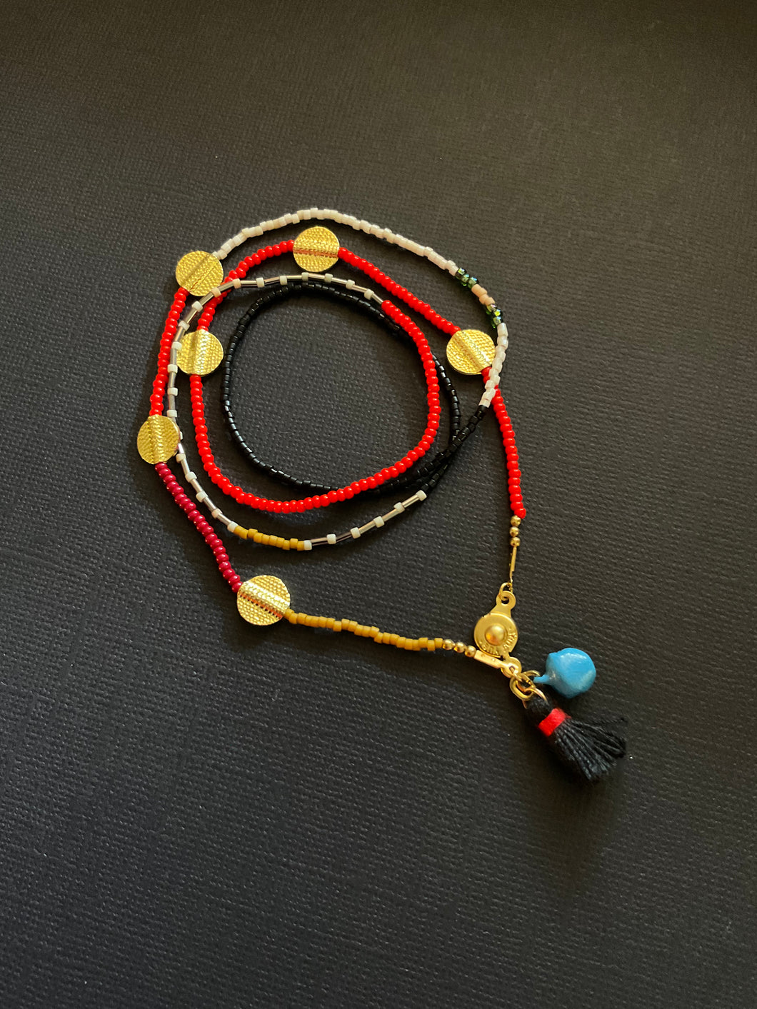 Simple Beaded Necklace 2445