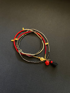 Simple Beaded Necklace 2446