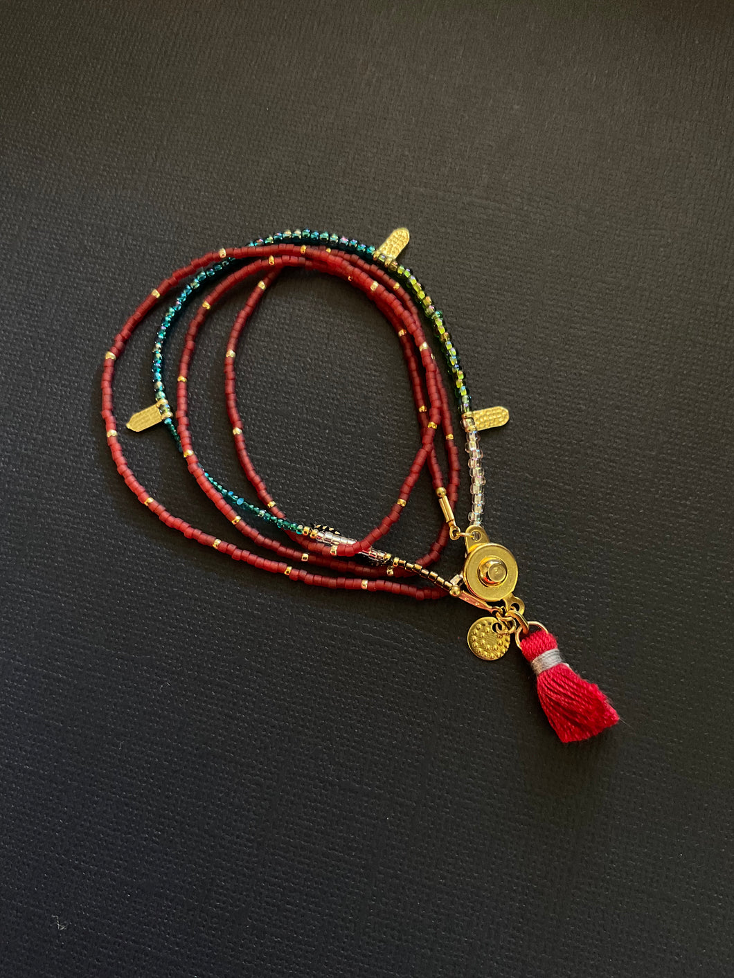 Simple Beaded Necklace 2448