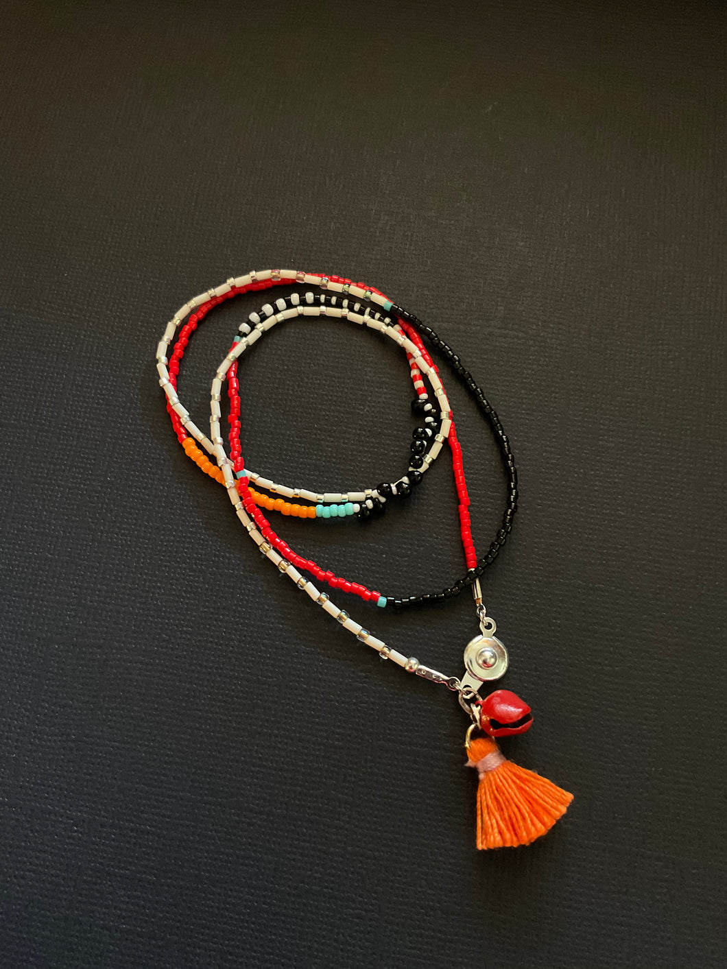 Simple Beaded Necklace 2450