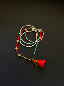 Simple Beaded Necklace 2452