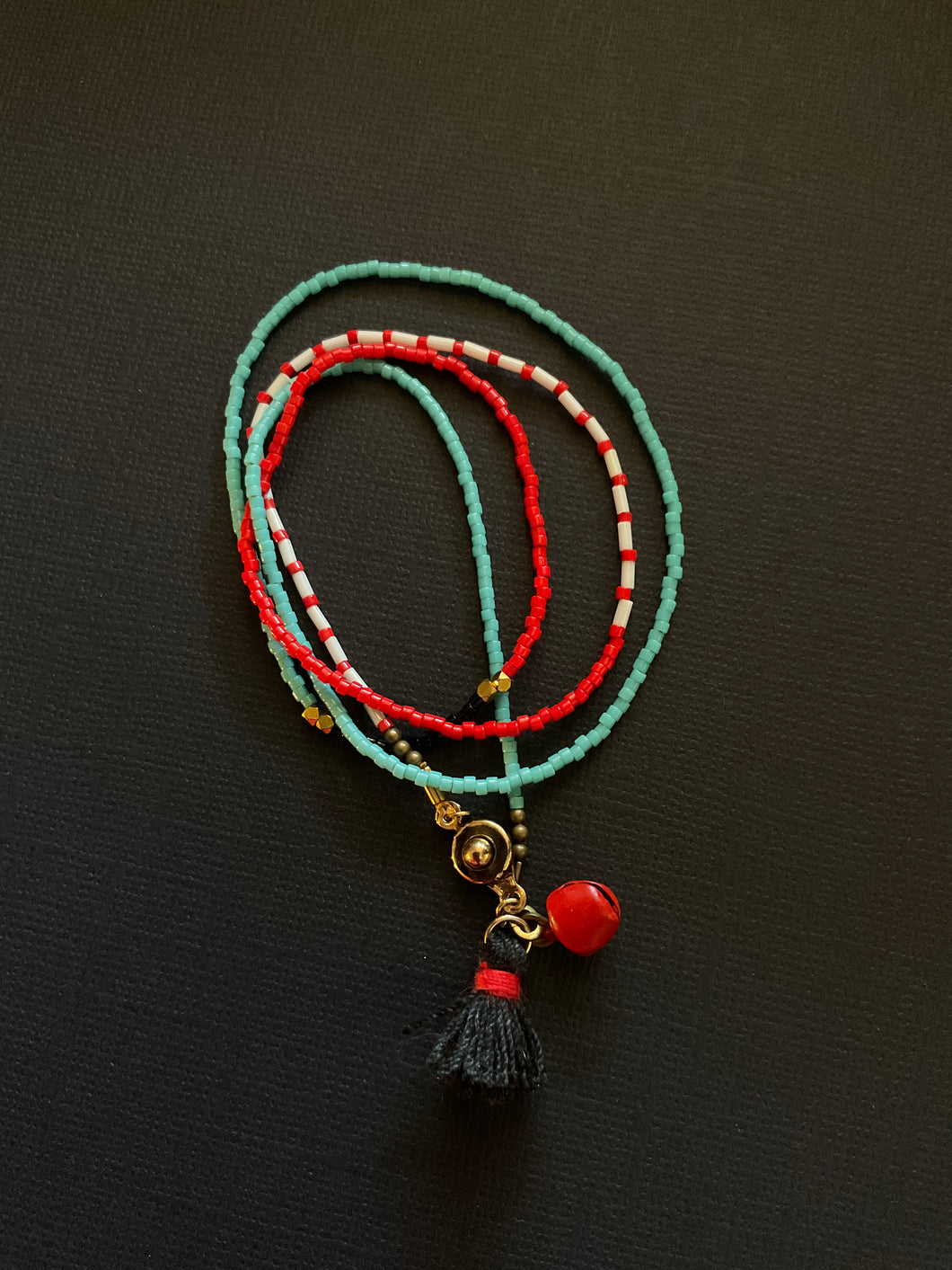 Simple Beaded Necklace 2455