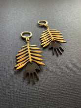 Load image into Gallery viewer, Brass Drop Earrings 2474
