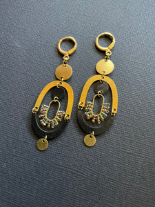Beaded Drop Earrings 2512