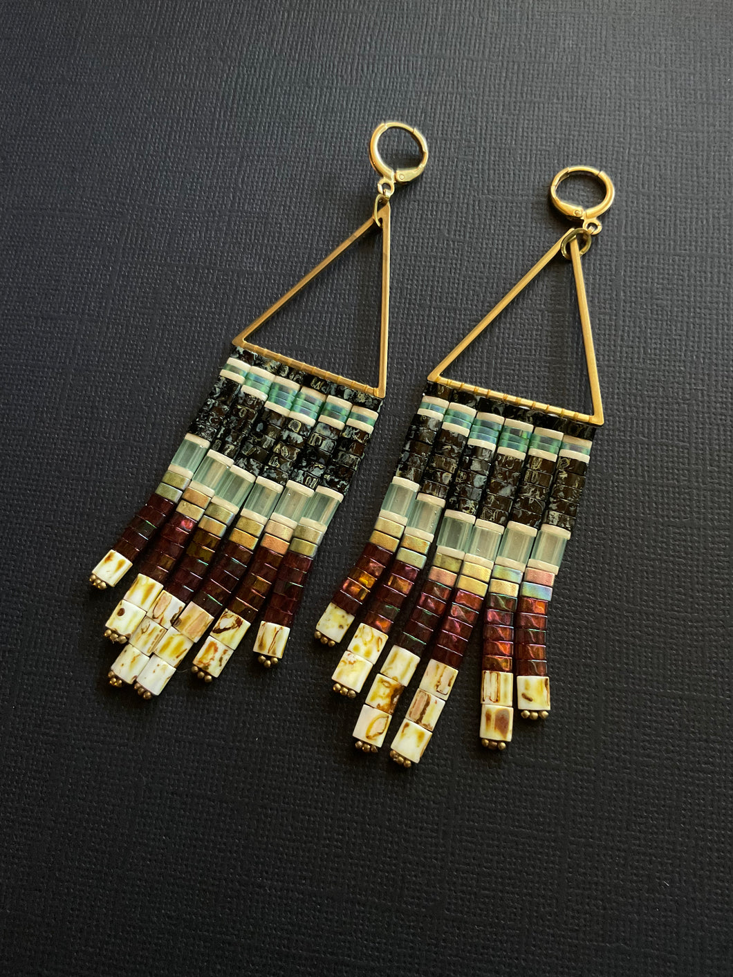 Tila Fringe Earrings 2518