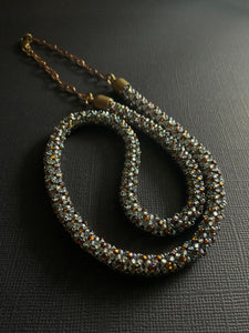 Chenille necklace 2844