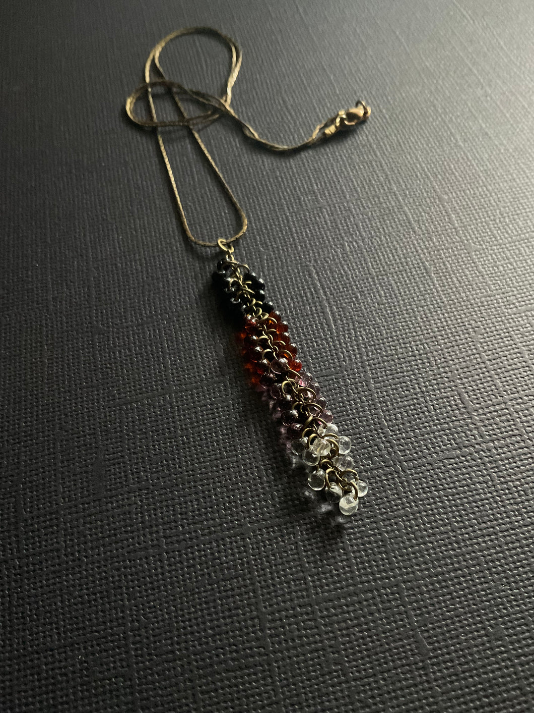 Drop bead pendant 2846