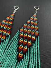 Load image into Gallery viewer, Beaded Fringe Earrings 2931

