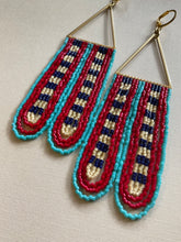Load image into Gallery viewer, Beaded Fringe Earrings 2952
