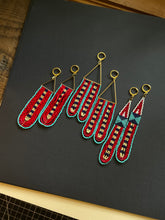 Load image into Gallery viewer, Beaded Fringe Earrings 2954
