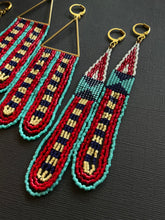 Load image into Gallery viewer, Beaded Fringe Earrings 2953
