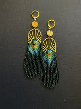 Load image into Gallery viewer, OCH Peacock Earrings 3025
