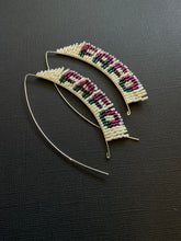 Load image into Gallery viewer, FAFO Beaded Fringe earring 3036
