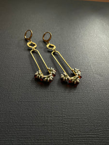 Beaded Drop Earrings 3215