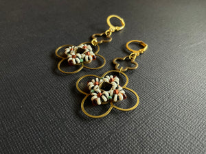 Beaded Drop Earrings 3217