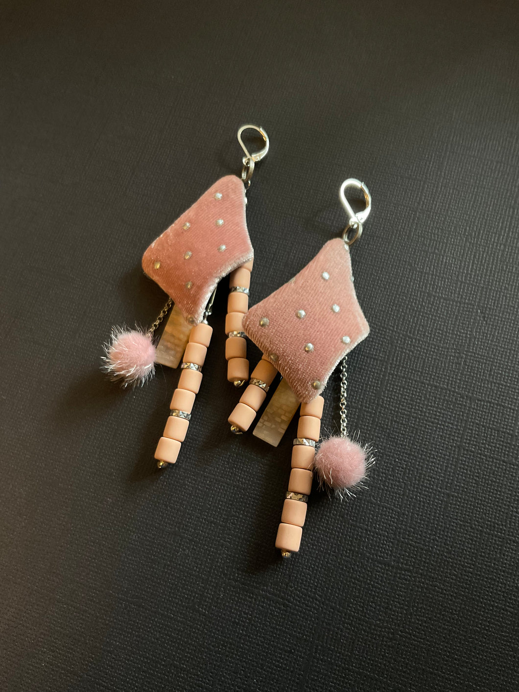 Beaded Drop Earrings 3298