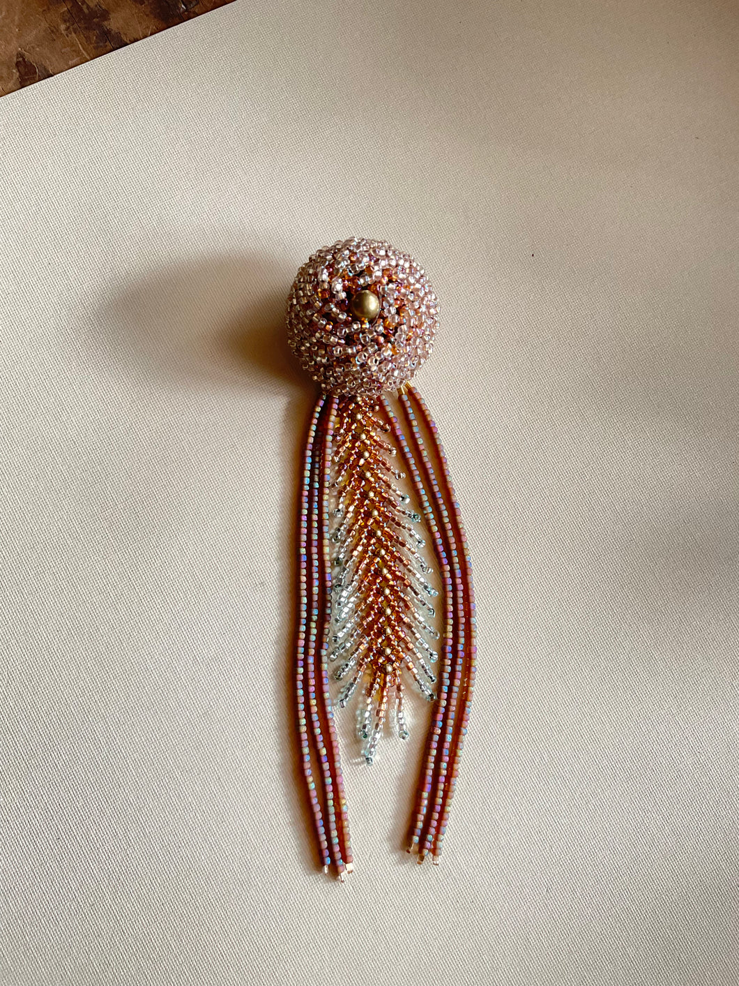 Beaded Brooch 3400