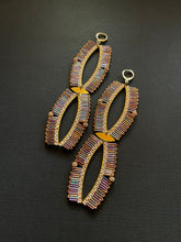 Load image into Gallery viewer, Mega Beaded Drop Earrings 3406
