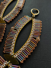 Load image into Gallery viewer, Mega Beaded Drop Earrings 3406
