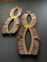Load image into Gallery viewer, Mega Beaded Drop Earrings 3406
