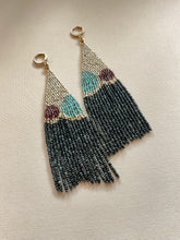 Load image into Gallery viewer, Beaded Fringe Earrings 3641
