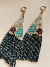 Load image into Gallery viewer, Beaded Fringe Earrings 3641
