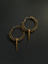 Load image into Gallery viewer, Beaded Hoop Earrings 3671
