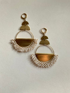 Beaded Drop Earrings 3678